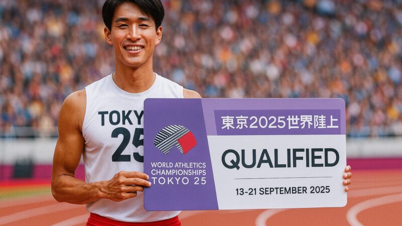 【東京世界陸上代表】井之上駿太選手とは?400mハードルの新星を徹底解説